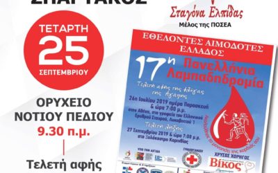ΑΝΑΒΑΛΛΕΤΑΙ Η ΕΚΔΗΛΩΣΗ  ΓΙΑ ΤΗΝ 17Η  ΛΑΜΠΑΔΗΔΡΟΜΙΑ ΛΟΓΩ ΚΑΙΡΙΚΩΝ ΣΥΝΘΗΚΩΝ