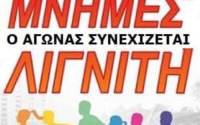 Προκήρυξη 16ου Πανελλήνιου Αγώνα “Μνήμες Λιγνίτη”