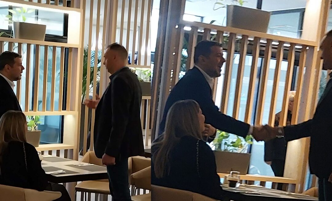 Συνάντηση ΣΠΑΡΤΑΚΟΥ με τον Πρόεδρο της ΔΕΗ  στο περιθώριο των εργασιών του Συνεδρίου της ΓΕΝΟΠ.