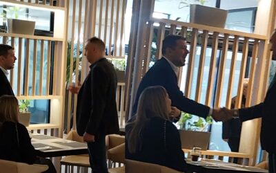 Συνάντηση ΣΠΑΡΤΑΚΟΥ με τον Πρόεδρο της ΔΕΗ  στο περιθώριο των εργασιών του Συνεδρίου της ΓΕΝΟΠ.