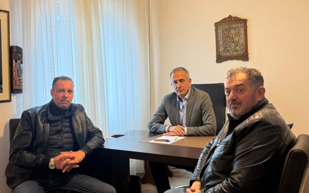 Με τον Βουλευτή Π.Ε Κοζάνης κ. Στάθη Κωνσταντινίδη συναντήθηκε ο ΣΠΑΡΤΑΚΟΣ.