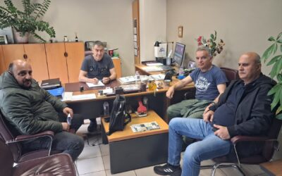 ΕΝΗΜΕΡΩΤΙΚΗ ΣΥΝΑΝΤΗΣΗ ΜΕ ΤΟ ΝΕΟ Δ/ΝΤΗ ΤΟΥ ΑΗΣ ΑΓ. ΔΗΜΗΤΡΙΟΥ